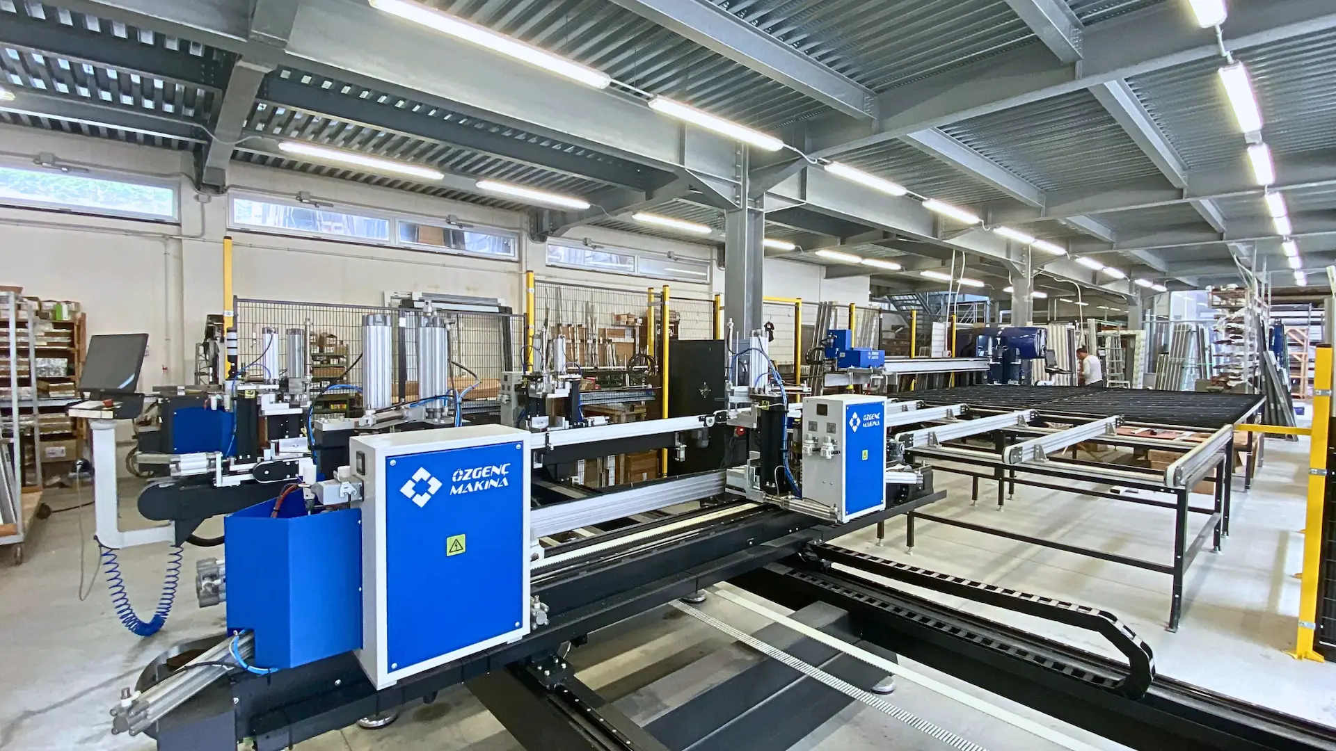 Reparto produttivo IMMA Varacalli Serramenti