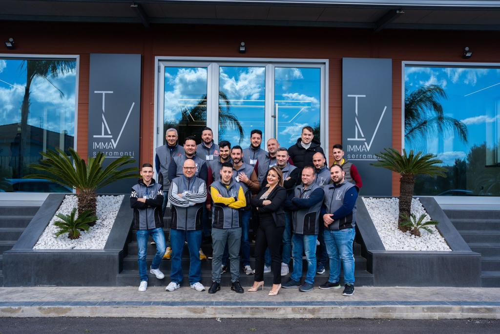 Il team IMMA Varacalli Serramenti
